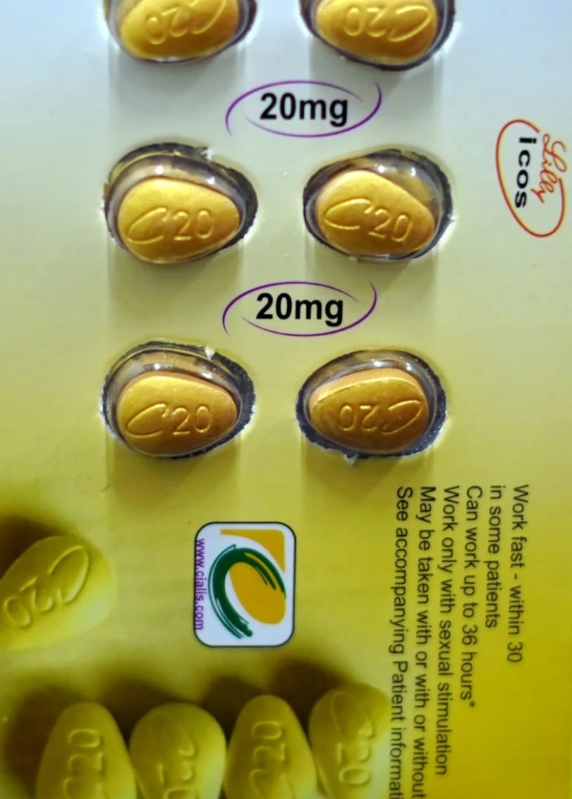 Gold 20mg - 6 Tablets in a pack